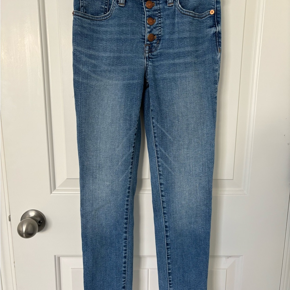 Madewell Blue High Rise Jeans